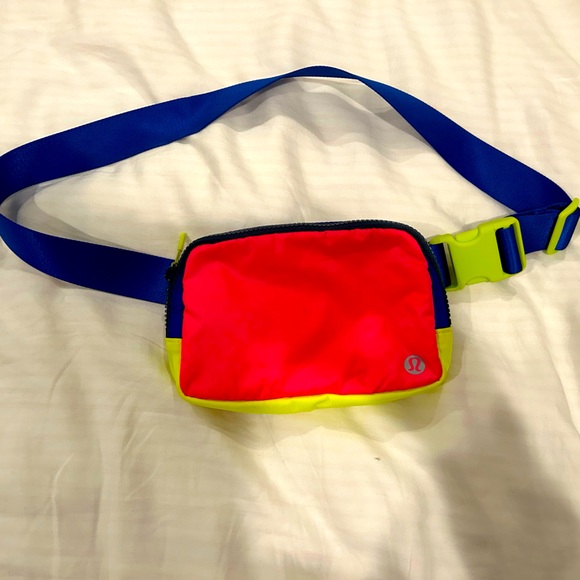 lululemon athletica Handbags - COPY - Multi- color neon belt bag